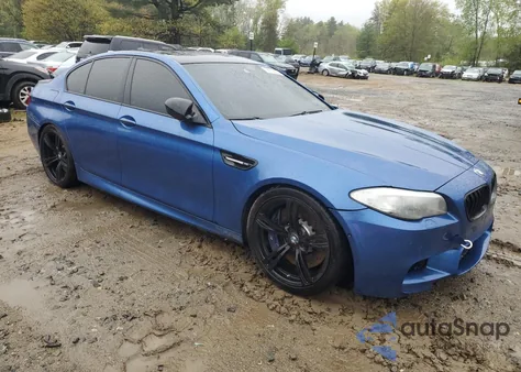 2013 BMW M5 from USA, damaged, VIN WBSFV9C58DC772945